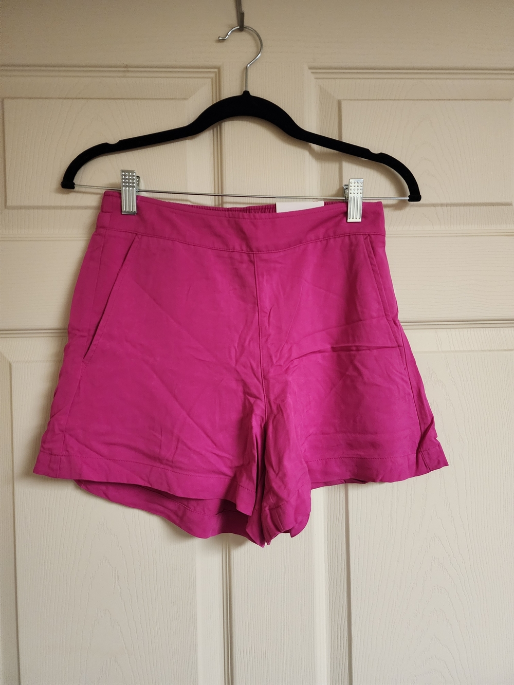 Old Navy Bright Pink High-Waist Casual Shorts